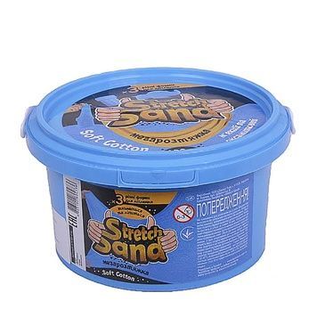 Кінетичний пісок Danko Toys Stretch Sand Синій відро 400 гр STS-02-01U(B) фото