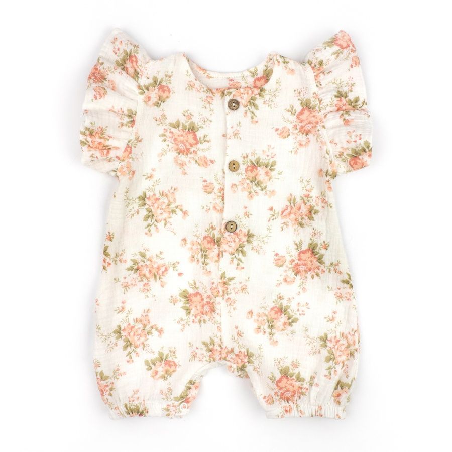 Пісочник з мусліна для дівчинки Vintage Flower 132356571383 фото