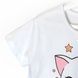 Піжама для дівчинки Cat ice cream 3 в 1 футболка шорти штани 132153270585 фото 4