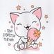 Піжама для дівчинки Cat ice cream 3 в 1 футболка шорти штани 132153270585 фото 5