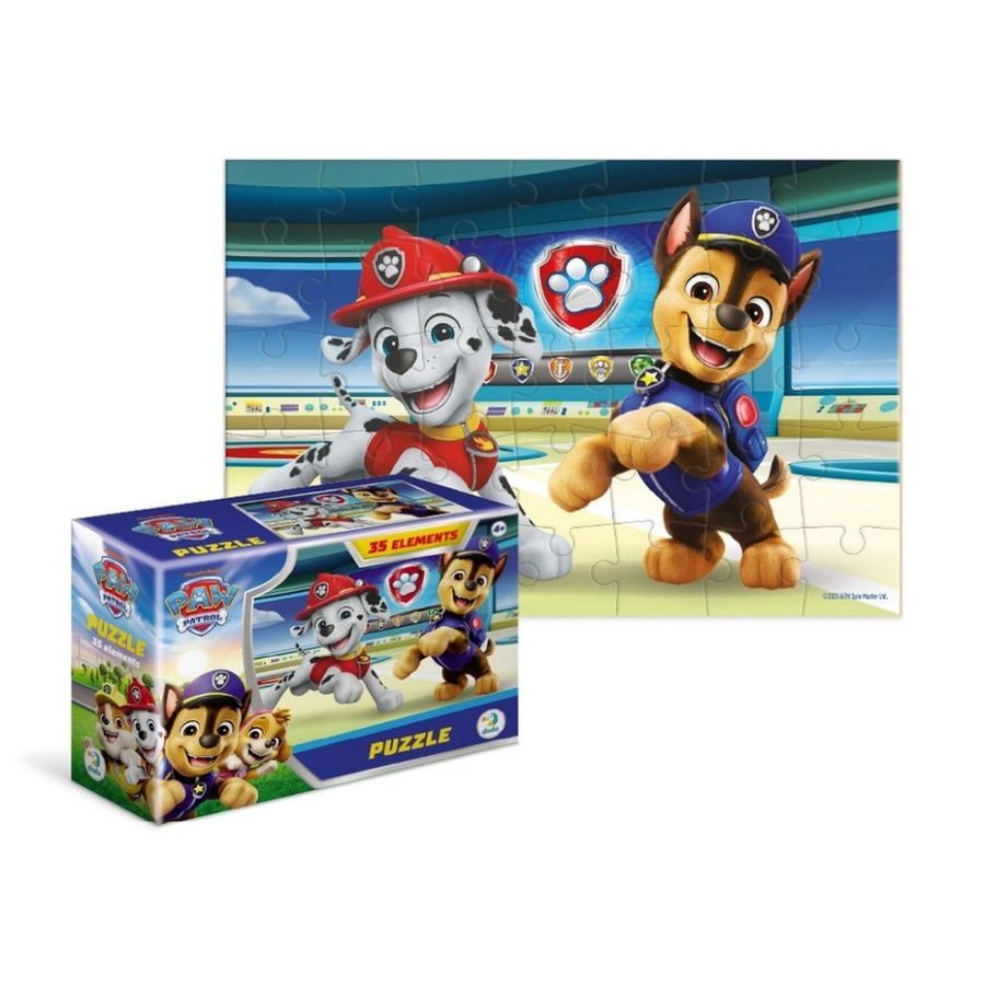 Пазл дитячий DoDo Paw Patrol Маршал та Гонщик 35 елементів 200691 фото